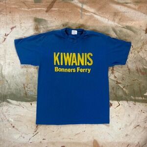 Vintage 90s Kiwanis Word T shirt Size large